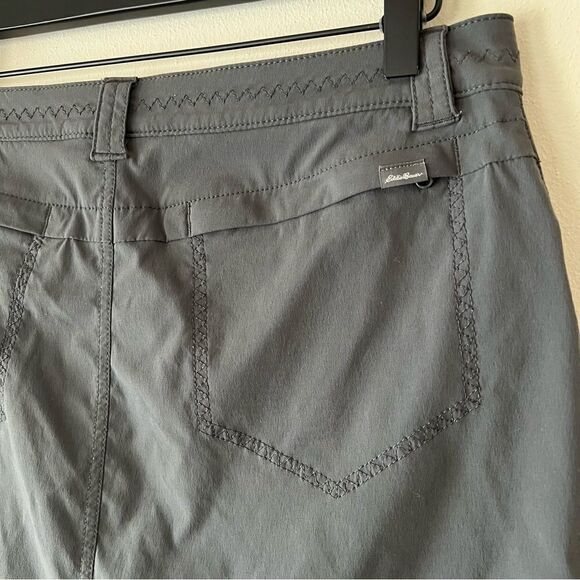 EDDIE Bauer Dark Grey Adventurer Athletic Skort Skirt - Picture 7 of 10